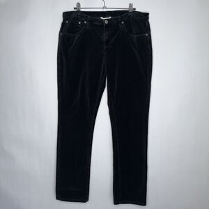 Sundance Women’s Straight Leg Corduroy Pants Black Size Petite 10